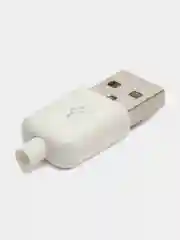 5 / 10 штук Штекер USB в корпусе белый