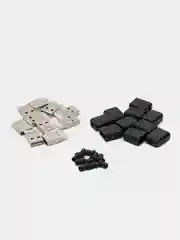 5 штук / 10 штук Штекер USB в корпусе черный