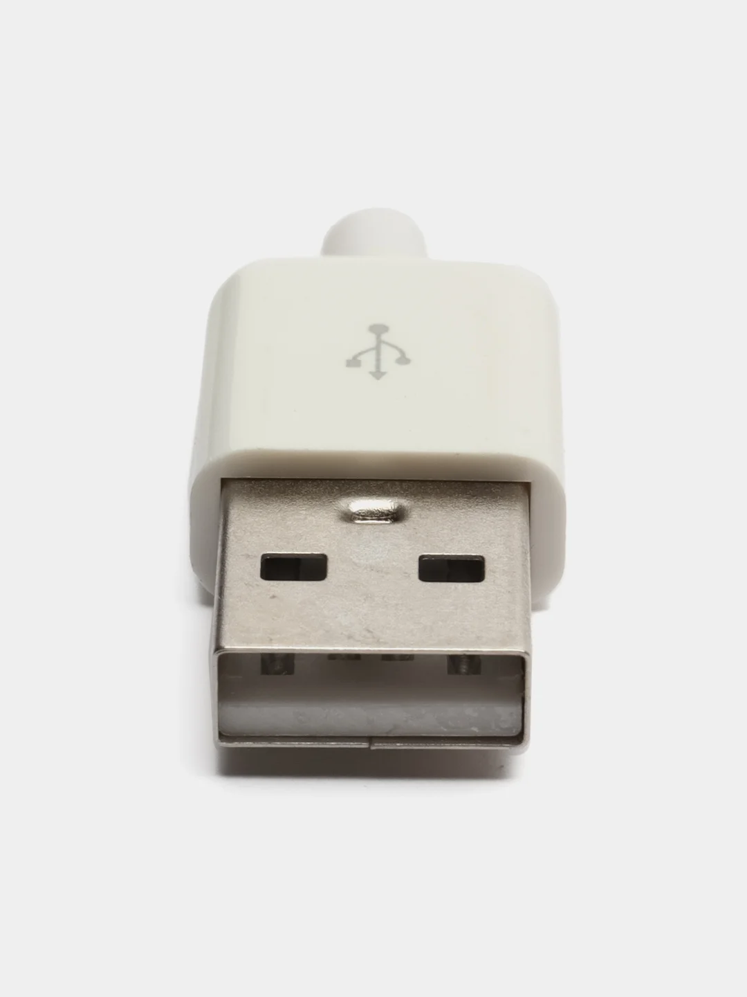 5 / 10 штук Штекер USB в корпусе белый
