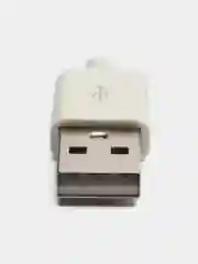 5 / 10 штук Штекер USB в корпусе белый