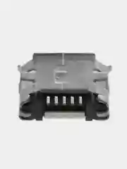 5 / 10 штук Гнездо micro-USB 5 контактов боковое крепление 2 крепежа на плату