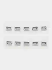 5 штук / 10 штук Гнездо micro-USB 5 контактов нижнее крепление 4 крепежа в плату