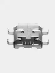 5 штук / 10 штук Гнездо micro-USB 5 контактов среднее широкое крепление 4 крепежа в плату