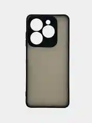 Чехол Tecno Spark GO 2024 / Spark 20 / 20C пластиковый, матовый, с цветными кнопками