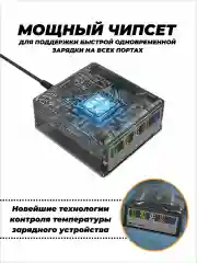 Сетевое зарядное устройство для телефона и гаджетов 260 Вт