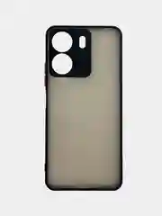 Чехол Xiaomi Redmi 13C / Poco C65 Сяоми Редми 13С пластиковый матовый, с цветными кнопками