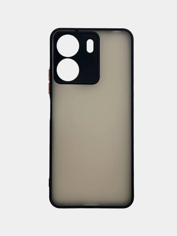 Чехол Xiaomi Redmi 13C / Poco C65 Сяоми Редми 13С пластиковый матовый, с цветными кнопками