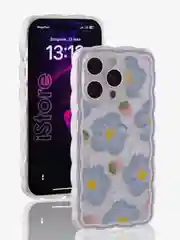 Голубой чехол для Айфон 7, 8, 11, 12, 13, 14, 15, XR, Pro, Max, цветной