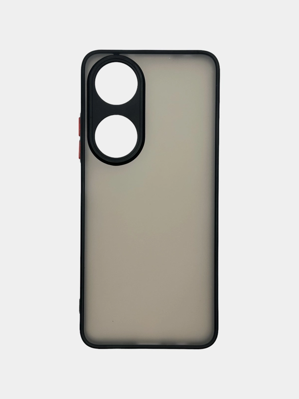 Чехол Honor X7b / Хонор Х7б, пластиковый, матовый, с цветными кнопками