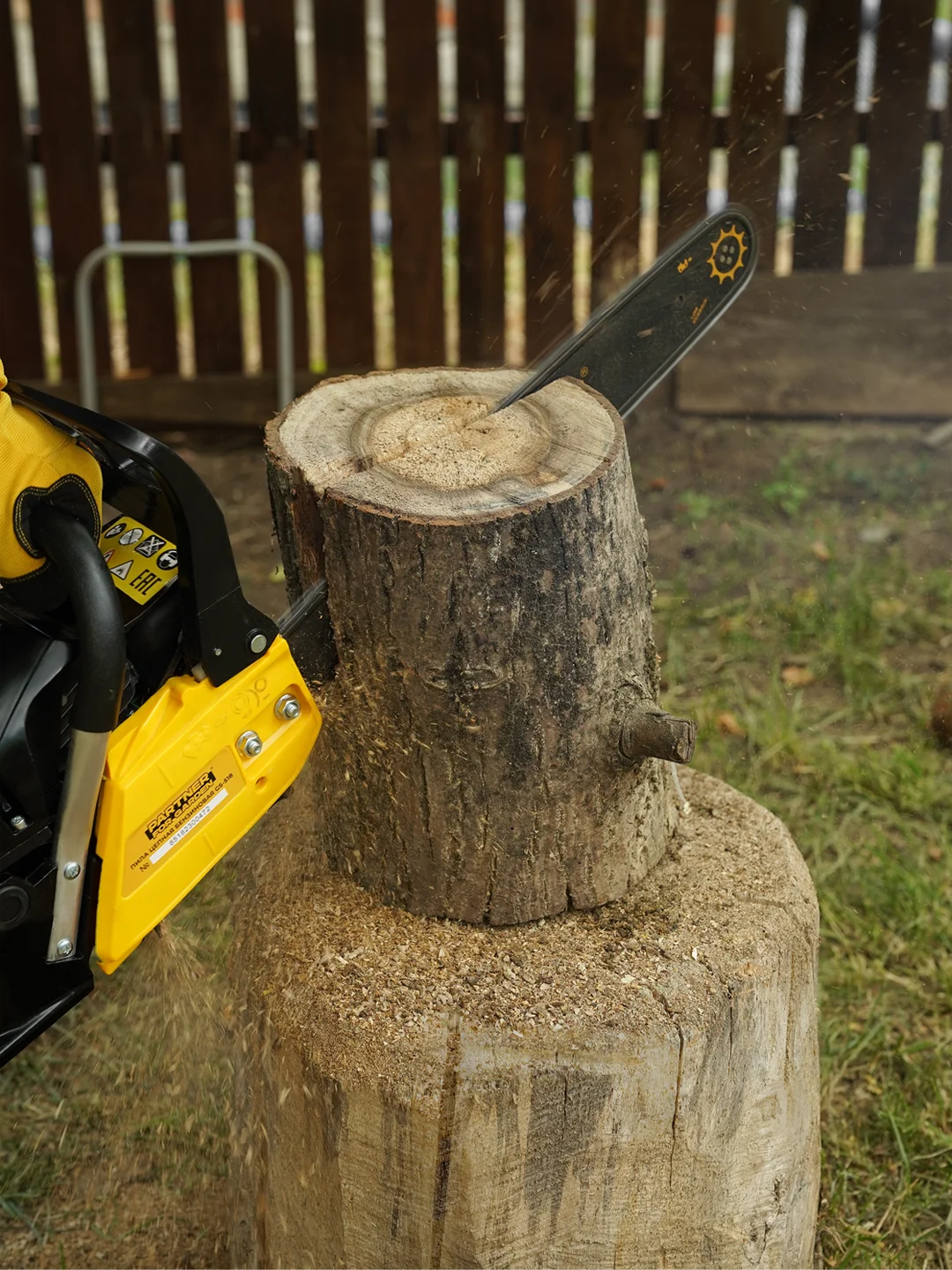 Бензопила цепная Partner for Garden GS 518 3,5 л.с, мощность 2,4 кВт, легкий запуск