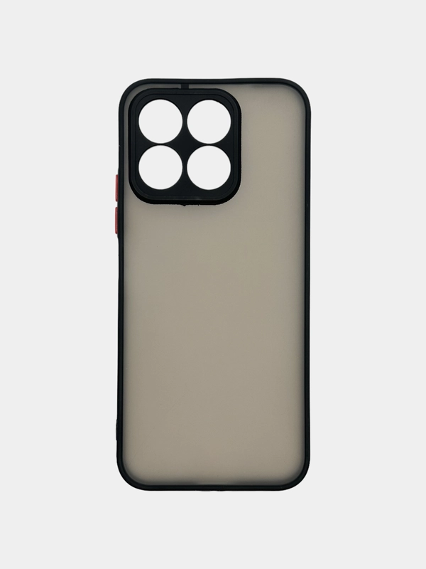 Чехол Honor X8b / Хонор Х8б, пластиковый, матовый, с цветными кнопками
