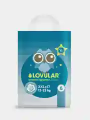 Трусики-подгузники "LOVULAR" XXL, 15-25 кг, 17 штук