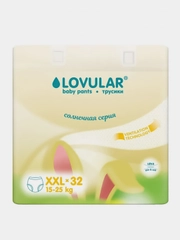 Подгузники LOVULAR "Солнечная серия", L, 8-15 кг, 42 штуки