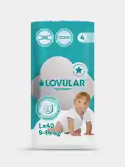 Трусики-подгузники Lovular hot wind L, 9-14 кг, 40 штук