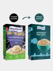 Хлопья МИСТРАЛЬ Смесь Злаковый коктейль, 400 г