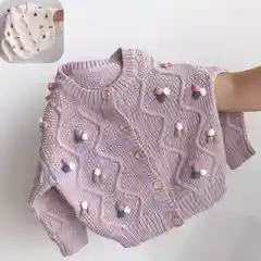Кардиган вязаный