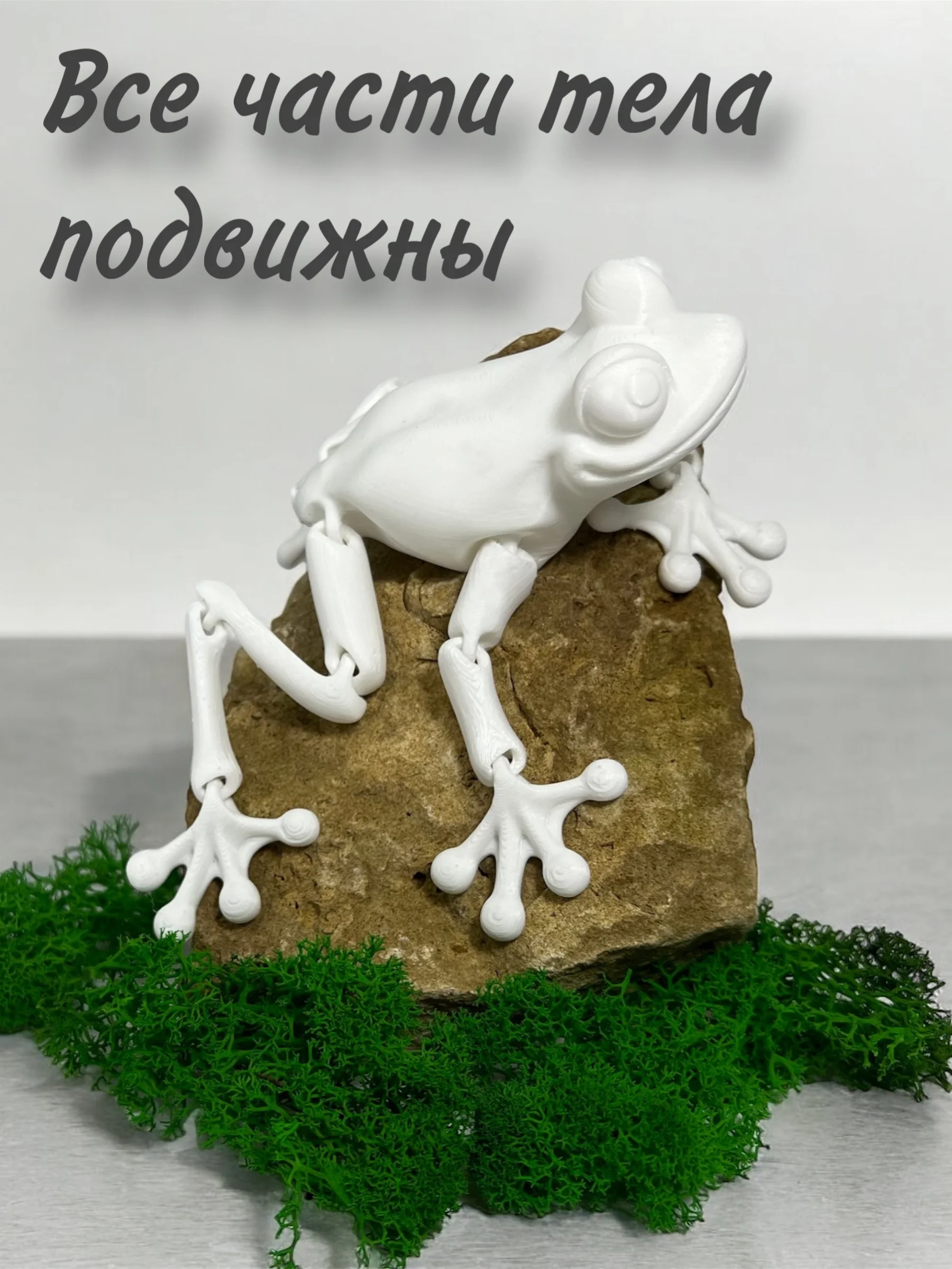 Фигурка-раскраска "Лягушка"
