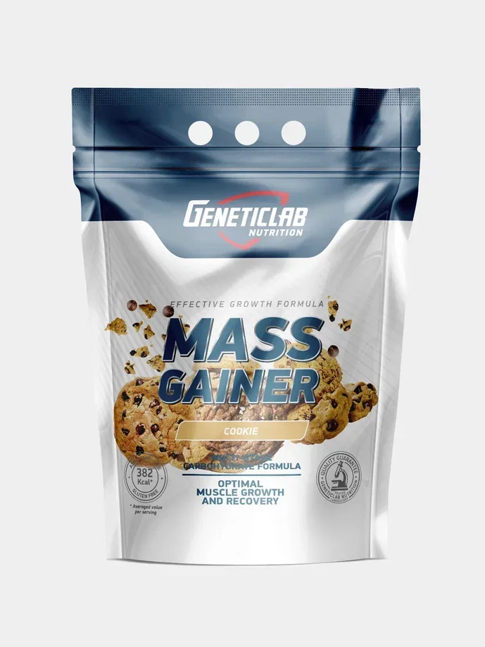 Гейнер MASS GAINER GeneticLab Nutrition, 3000 г