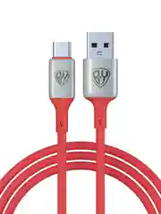 Кабель для зарядки Space Cable Pro Type-C - USB, 1 м, Быстрая зарядка QC3.0, штекер металл