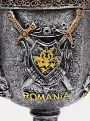 Бронзовый бокал для вина/пивной стальной, металлический