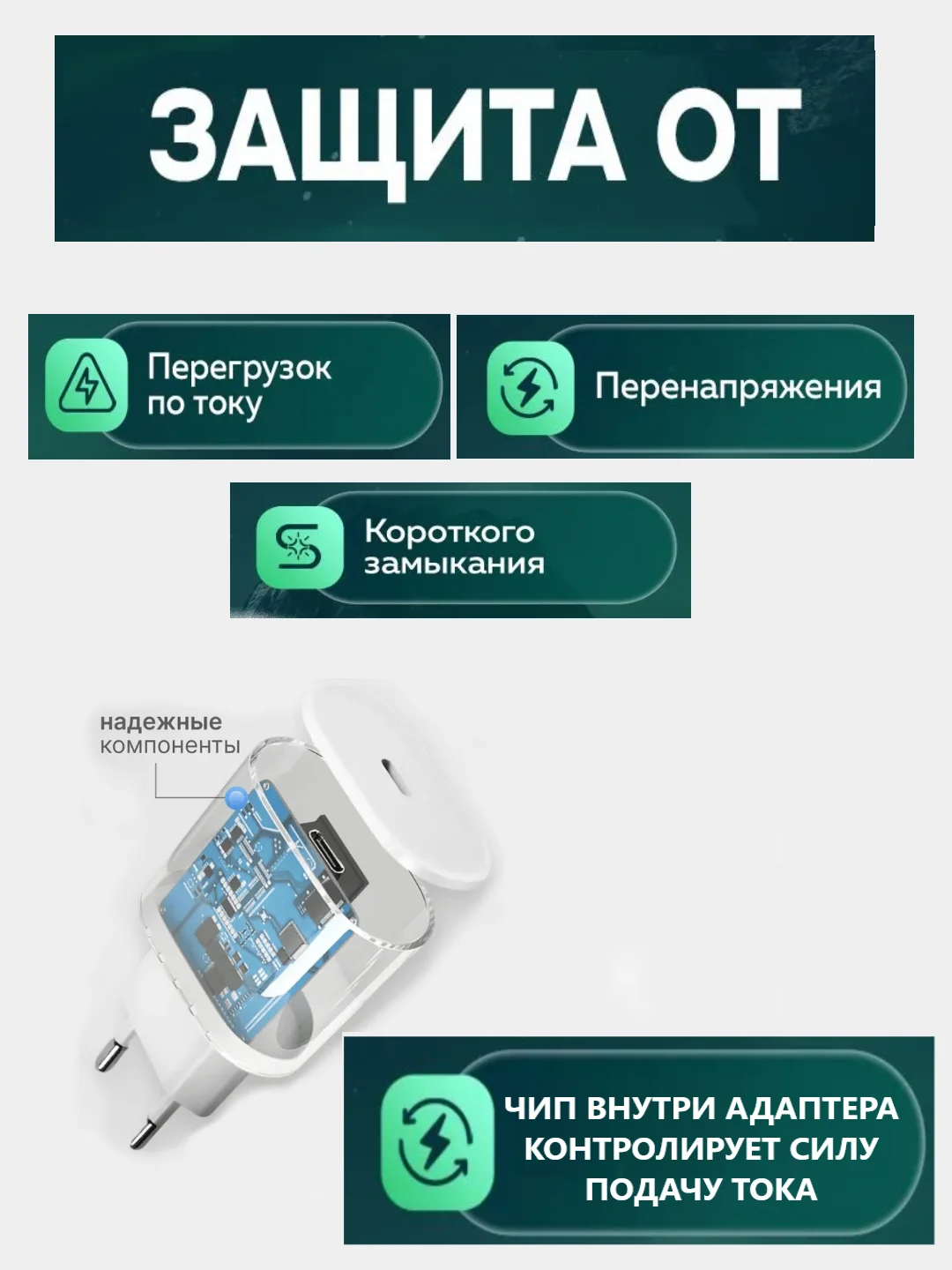 REMAX Зарядка для телефона USB-C быстрая 20W / зарядка для iphone быстрая Type-C