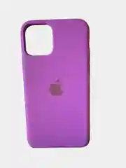 Тёмно-розовый чехол Silikone case для iPhone 11 Pro max