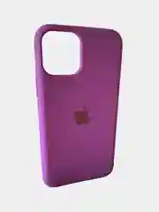 Тёмно-розовый чехол Silikone case для iPhone 11 Pro max