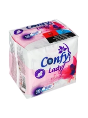 Прокладки гигиенические CONFY Lady ULTRA NORMAL, п/э, 10 штук