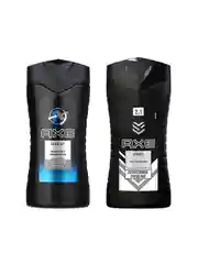 Гель и шампунь для душа мужской AXE Эффективное очищение/Взрывная чистота, п/б, 230 мл