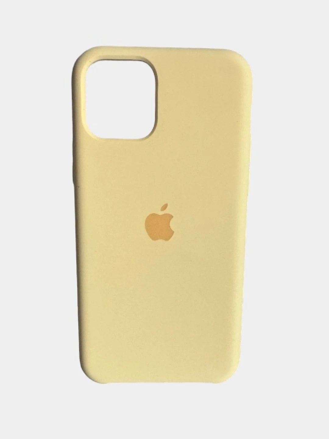 Горчичный чехол Silikone case для iPhone 11 Pro max