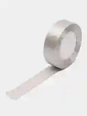 Серый лента атласная, 25 мм, 2,5 см , отрезы 0.5, 1, 2, 3, 5 и бобина 23, +/- 1 м, метра