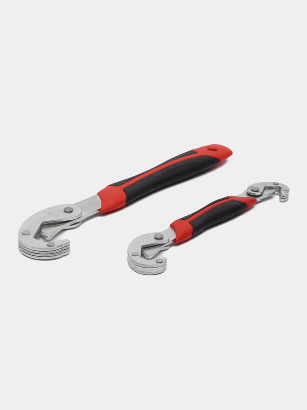 Ключи гаечные универсальные Snap N Grip, комплект из двух самозажимных ключей