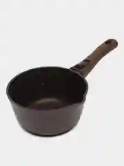 Коричневый кастрюля Kukmara ковш съемной ручкой, крышка, износостойкое антипригарное покрытие, 1,5 л