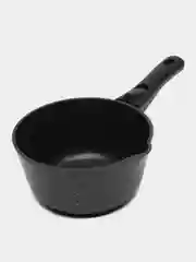 Серый кастрюля Kukmara ковш съемной ручкой, крышка, износостойкое антипригарное покрытие, 1,5 л