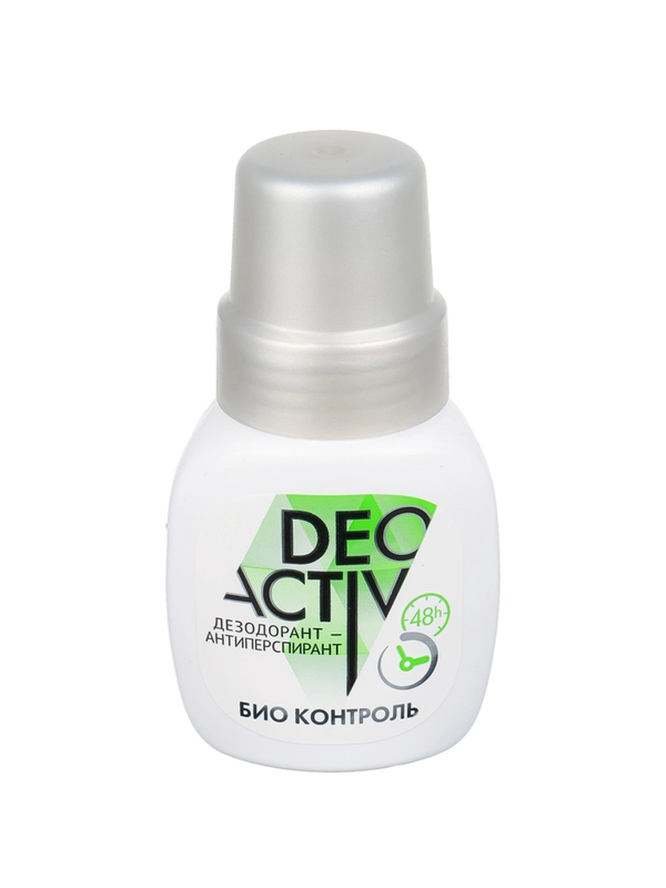 Дезодорант-антиперспирант шариковый женский DEO ACTIV Био контроль, п/б, 50 мл