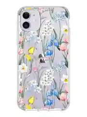 Голубой чехол для айфон (iPhone) 11, 14, 15, 6s, 7/8 Plus, 13 Pro Max XR 12 Mini силиконовый