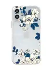 Синий чехол для айфон (iPhone) 11, 14, 15, 6s, 7/8 Plus, 13 Pro Max XR 12 Mini силиконовый