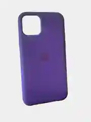 Аметистовый чехол Silikone case для iPhone 11 Pro