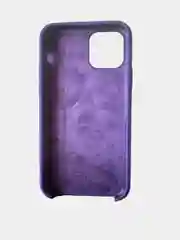 Аметистовый чехол Silikone case для iPhone 11 Pro