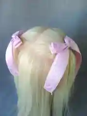 Розовый банты школьные, на резинках, кружевные, 2 штуки, разные цвета