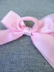 Розовый банты школьные, на резинках, кружевные, 2 штуки, разные цвета