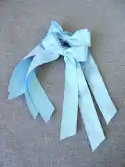 Голубой банты школьные, на резинках, кружевные, 2 штуки, разные цвета