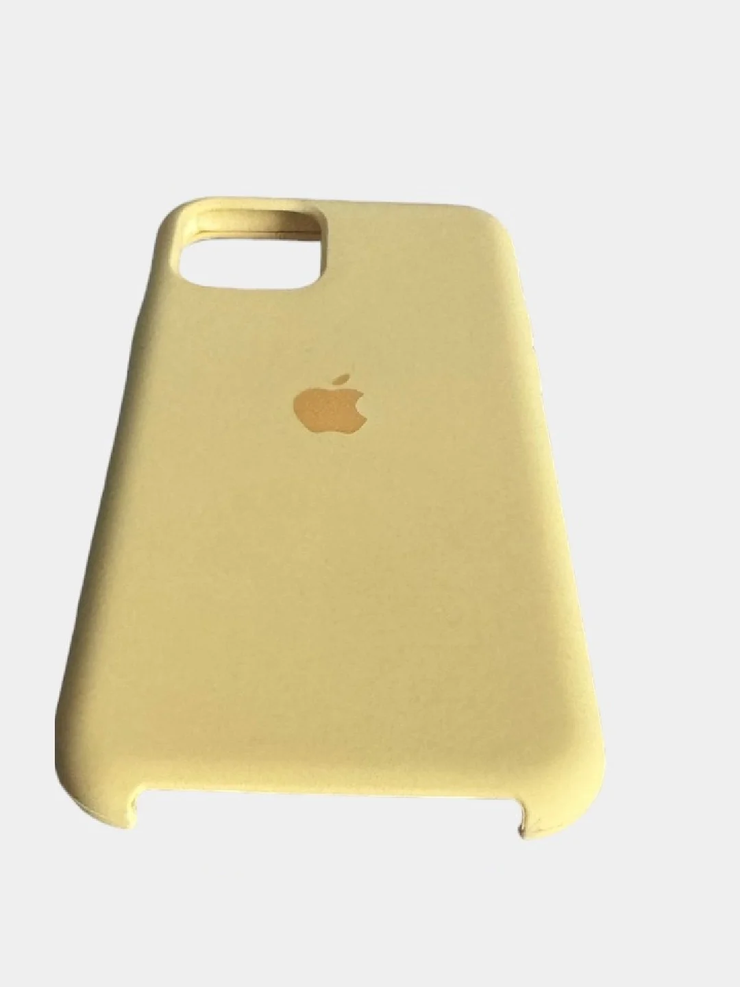 Горчичный чехол Silikone case для iPhone 11 Pro