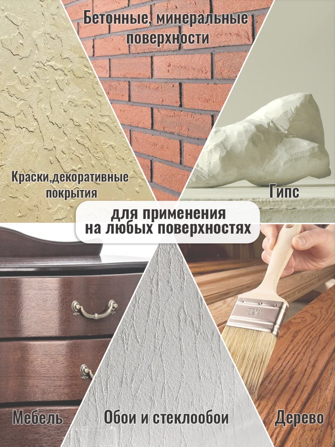 Лак акриловый матовый прозрачный, лак для дерева, лак для гипса ТМ Professional