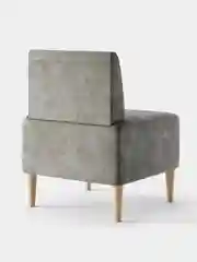 Бежевый кресло MONOFIX, ЧЕТТ, велюр
