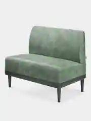 Тёмно-зелёный диван MONOFIX, ОДОС, микровелюр