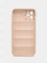 Бежевый чехол на iPhone (айфон) 11 силиконовый