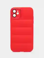 Красный чехол на iPhone (айфон) 11 силиконовый