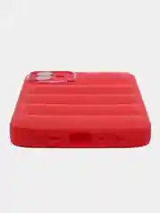 Красный чехол на iPhone (айфон) 11 силиконовый
