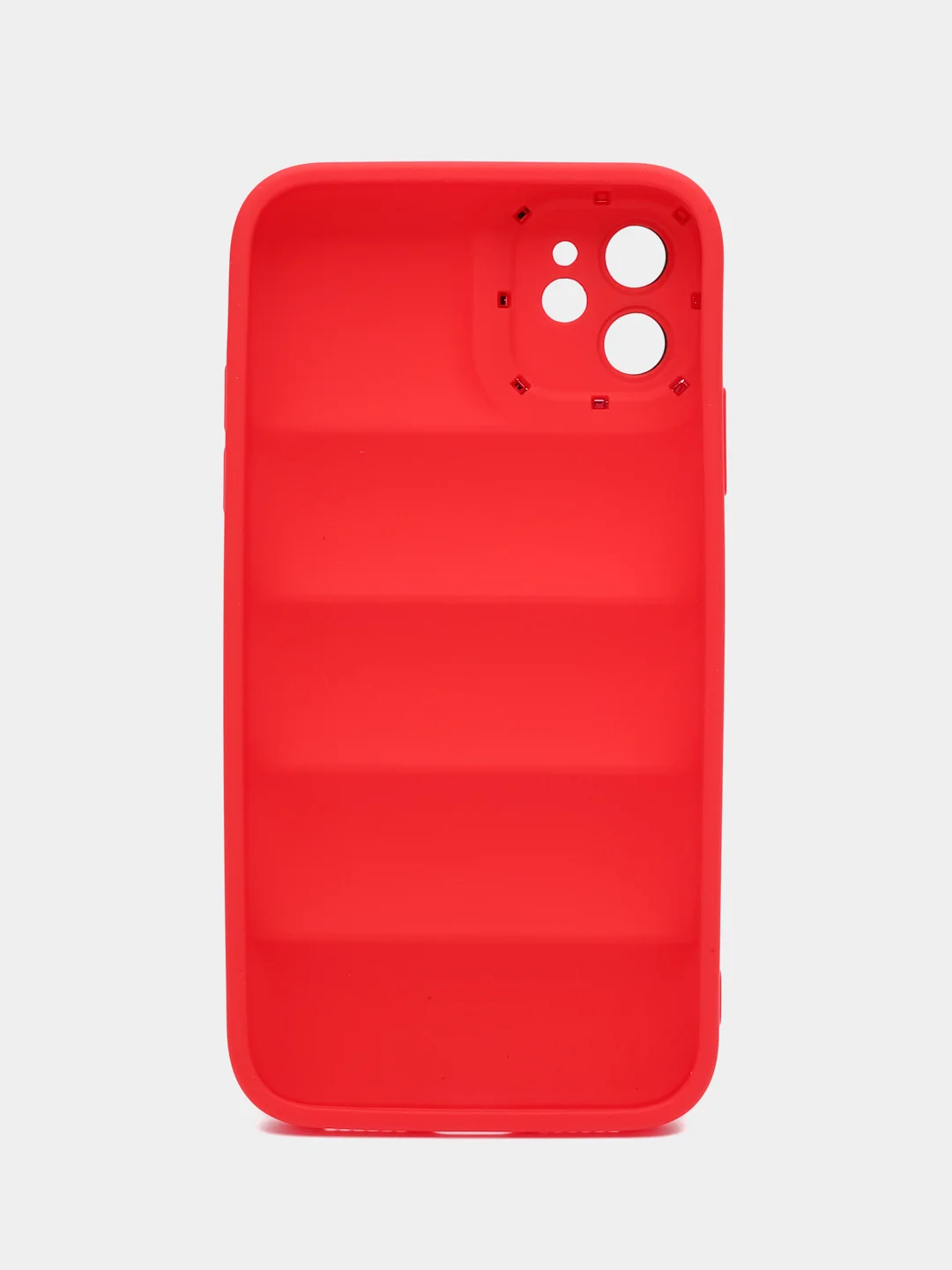 Красный чехол на iPhone (айфон) 11 силиконовый